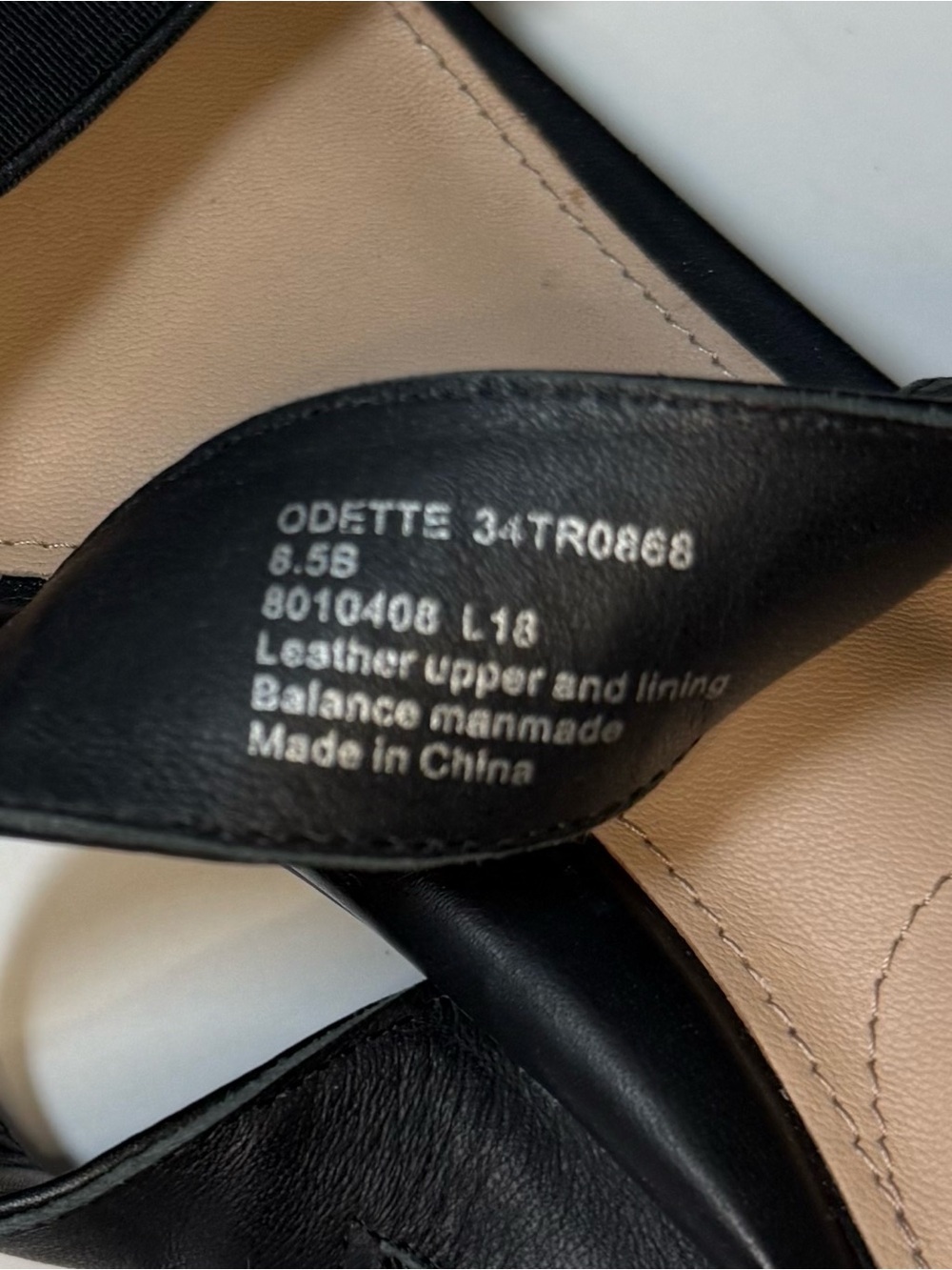 Taryn Rose Black Wide-Strap Slingback Sandals - Picture 11 of 11
